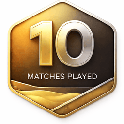 10 matches played!